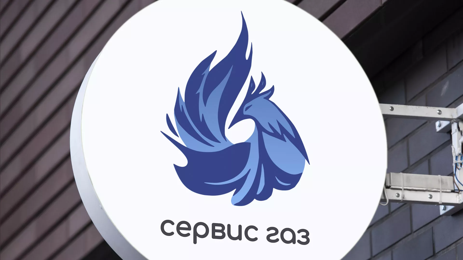 Создание логотипа «Сервис газ» в Агидели