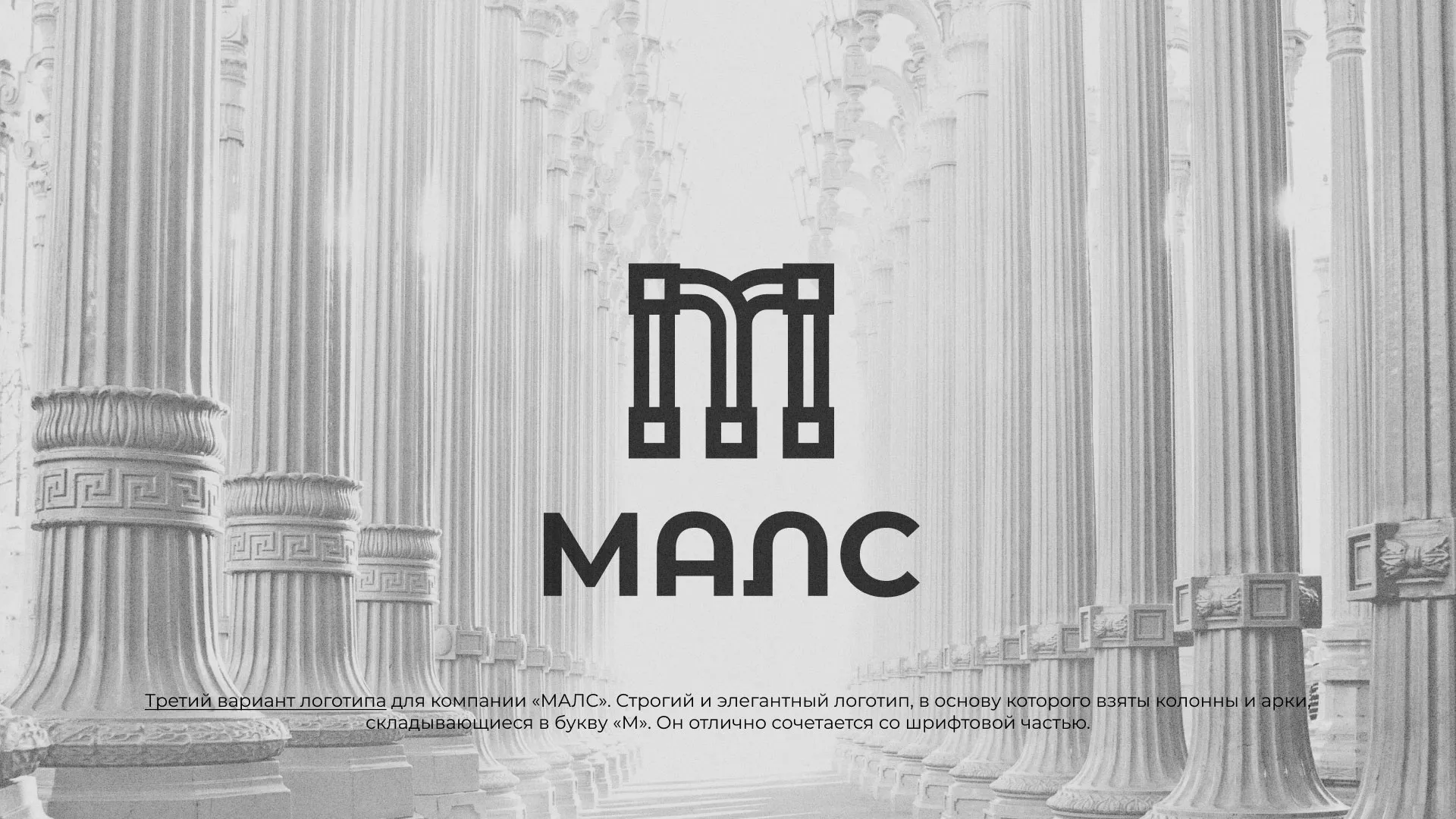 Разработка логотипа компании «МАЛС» в Агидели